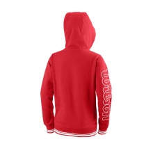 Wilson Bluza z kapturem Team II Full Zip czerwona dziecięca